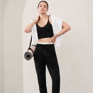 Black balance jogger athleta large tall new with tags